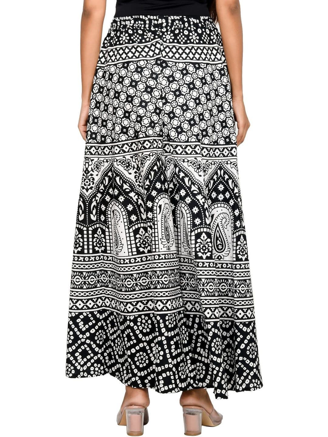 SAMJHI Women Ethnic Motifs Printed Ethnic Palazzos thumbnail 2