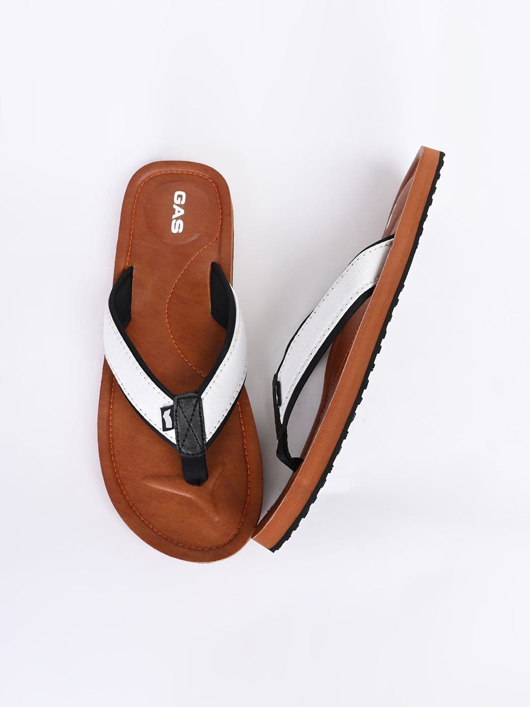 GAS Men Slate Breeze Orange Flipflops thumbnail 4