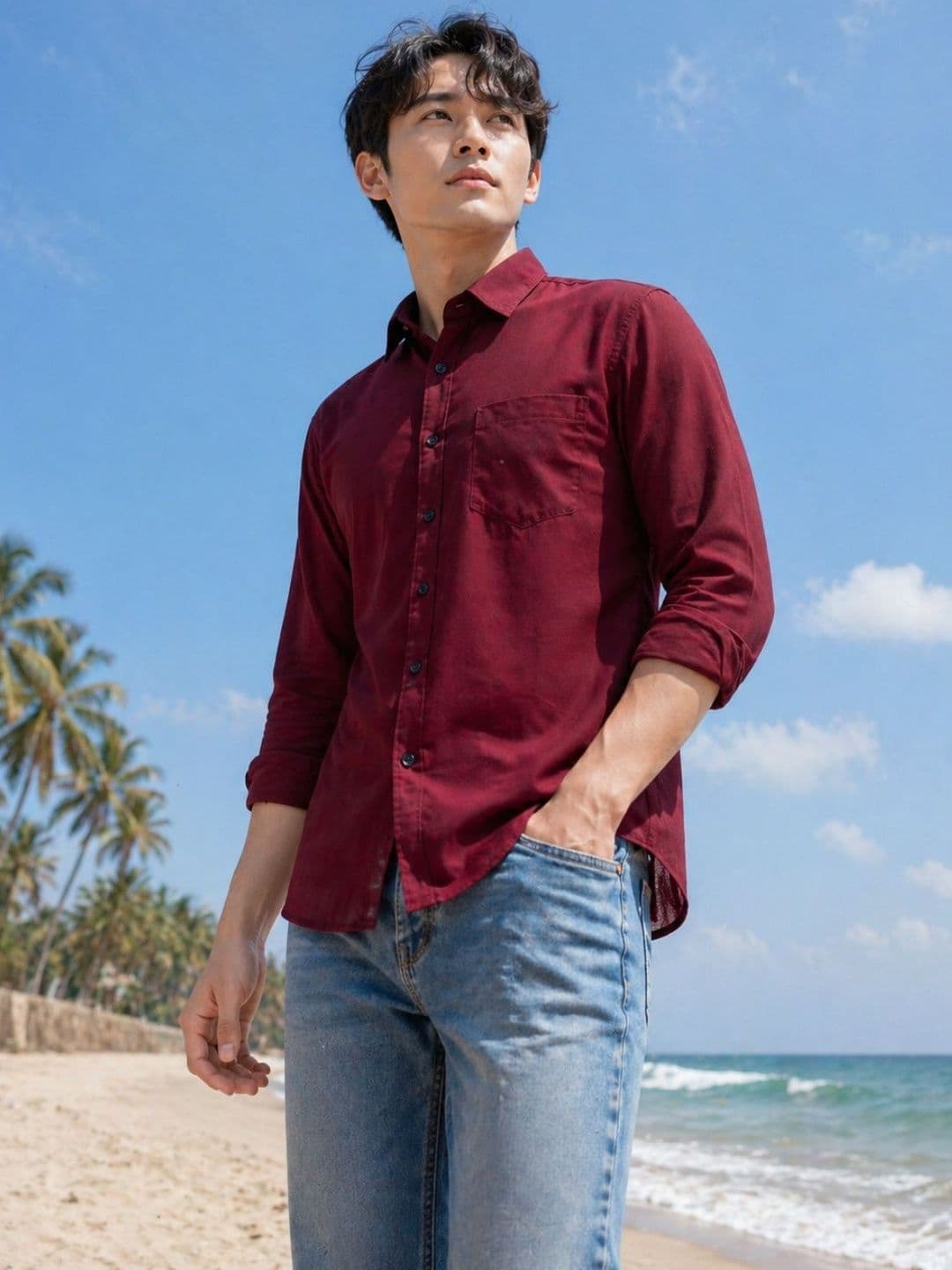 R.Code by The Roadster Life Co. Men Premium Casual Shirt thumbnail 5