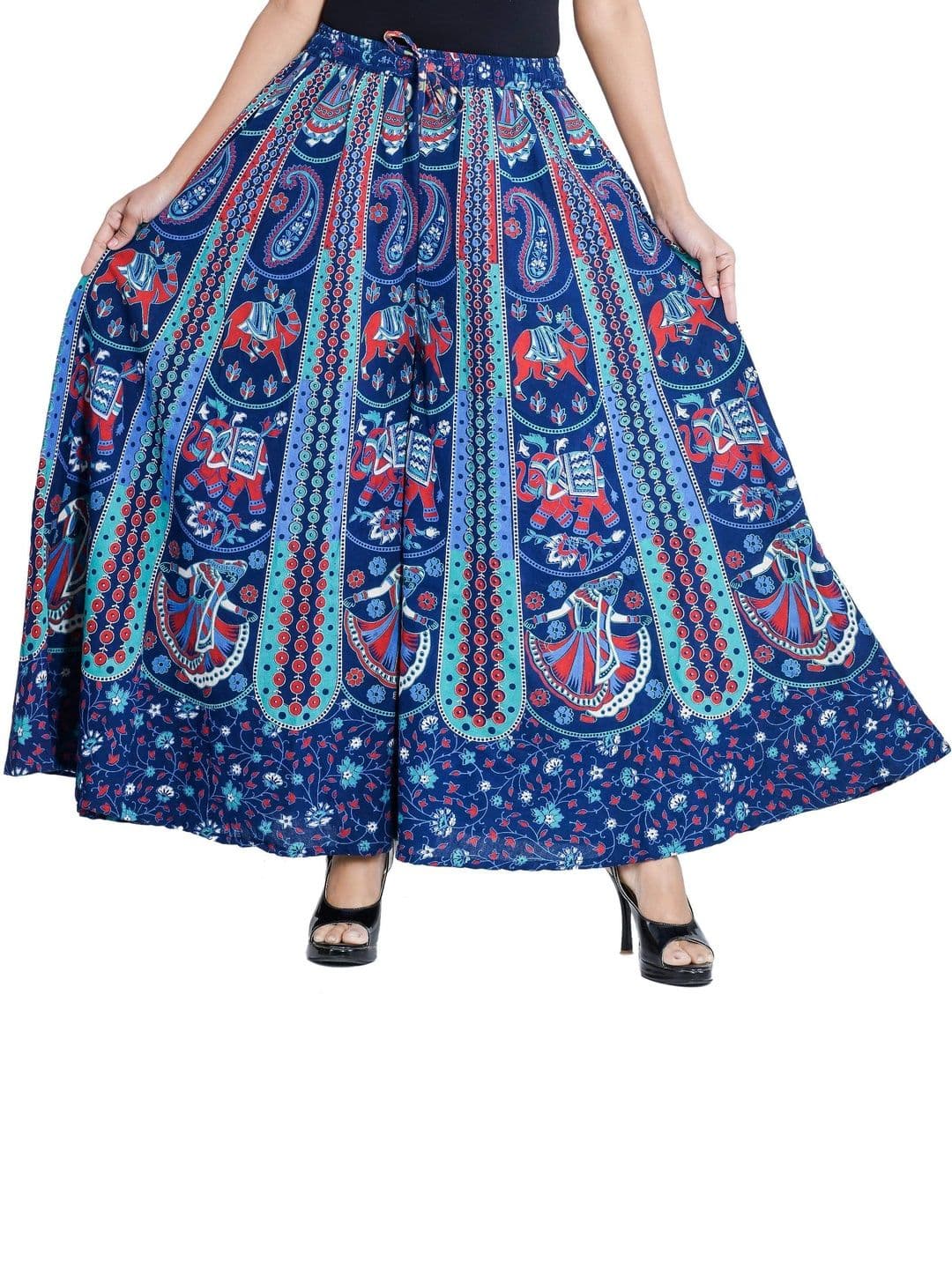SAMJHI Women Ethnic Motifs Printed Ethnic Palazzos - view 1