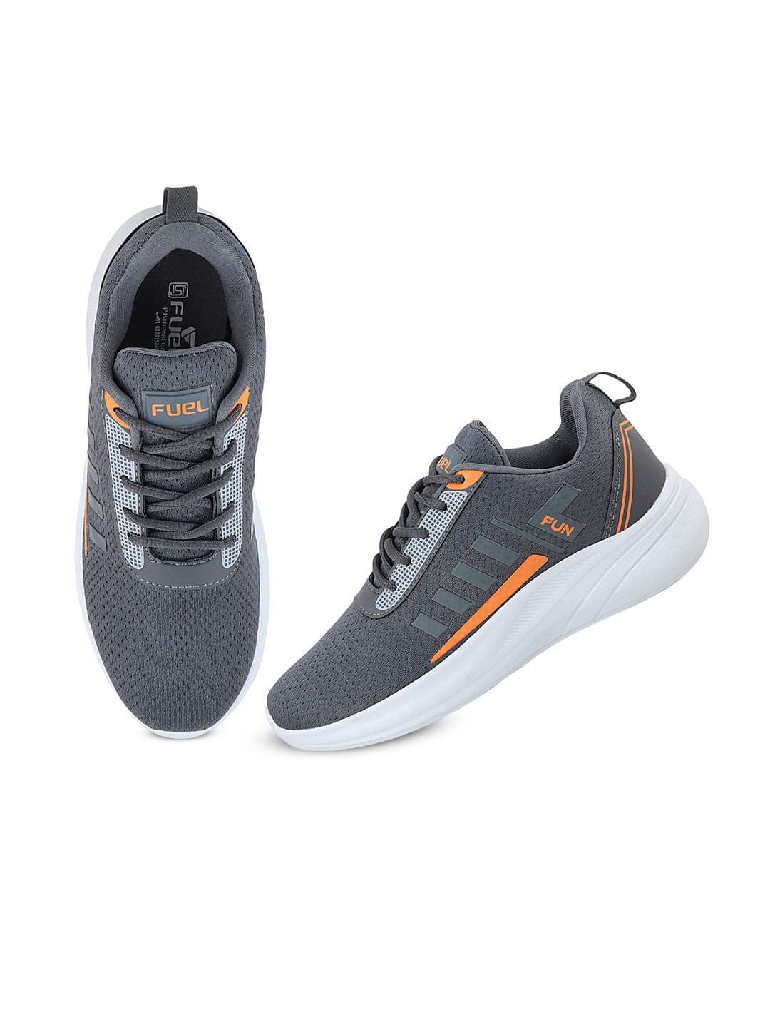 FUEL Men Mesh Running Non-Marking Shoes thumbnail 6