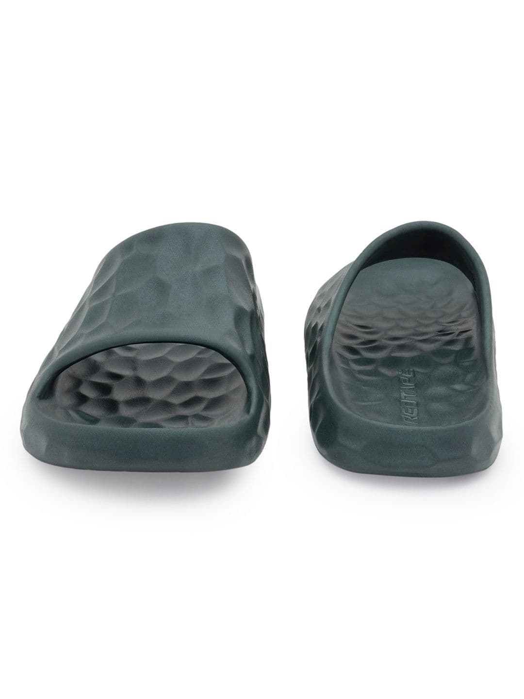 Red Tape Men Dark Green Pool Sliders thumbnail 3