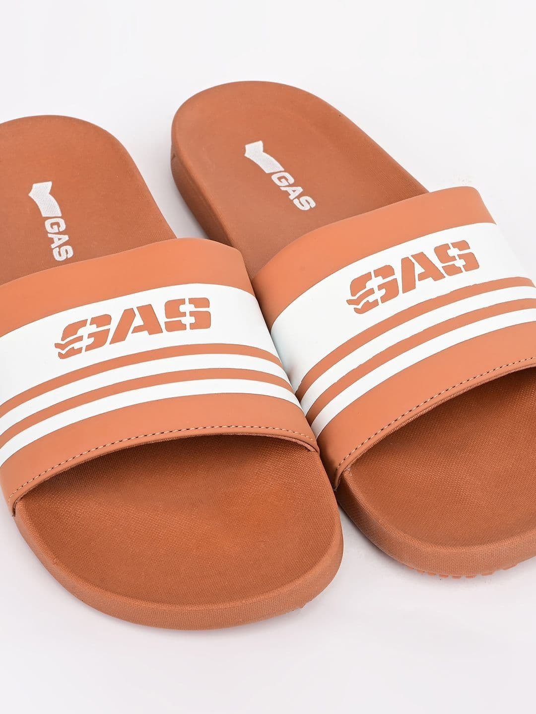 GASMen PulseAir Tan White Sliders - view 1