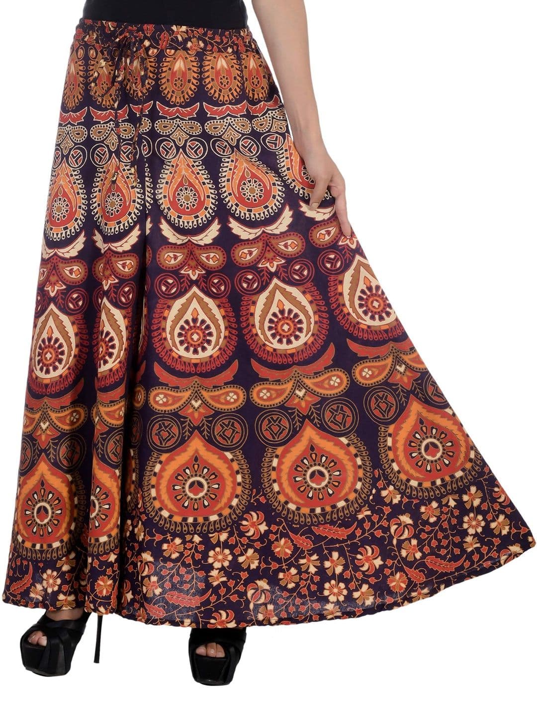 SAMJHI Women Ethnic Motifs Printed Ethnic Palazzos thumbnail 2