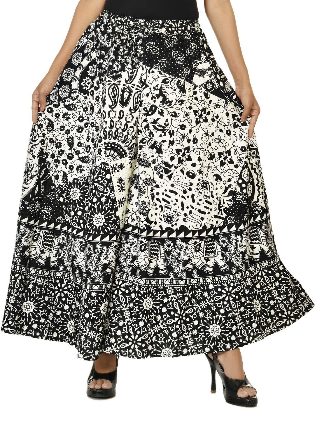 SAMJHI Women Ethnic Motifs Printed Ethnic Palazzos - view 1