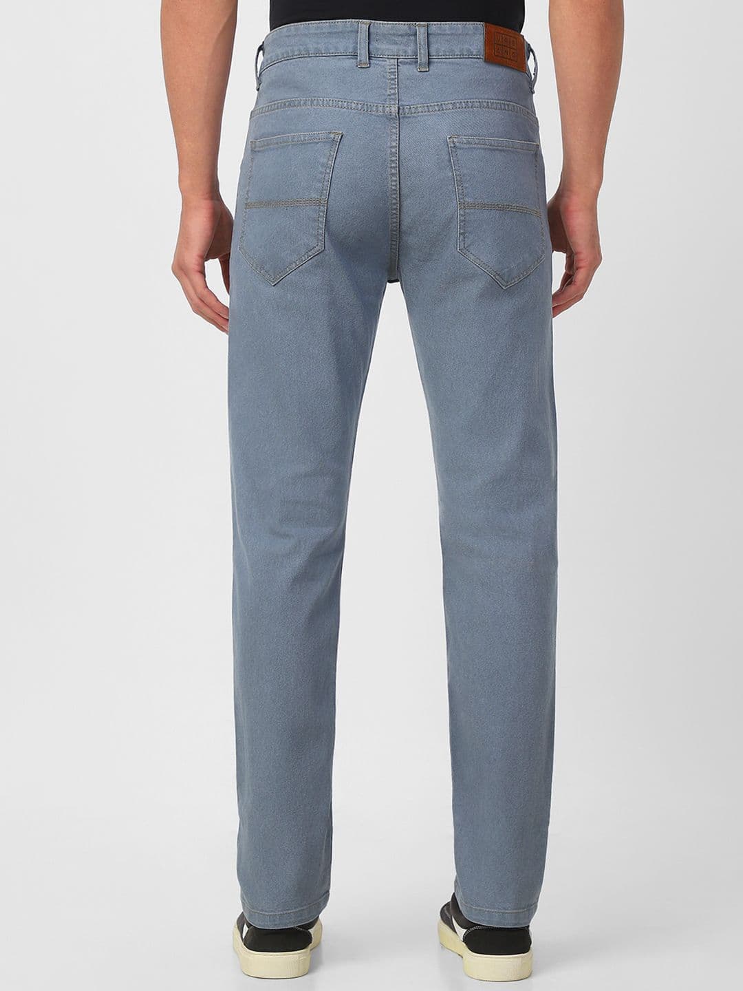 Urbano Fashion Men Grey Slim Fit Mid-Rise Clean Look Stretchable Jeans thumbnail 5