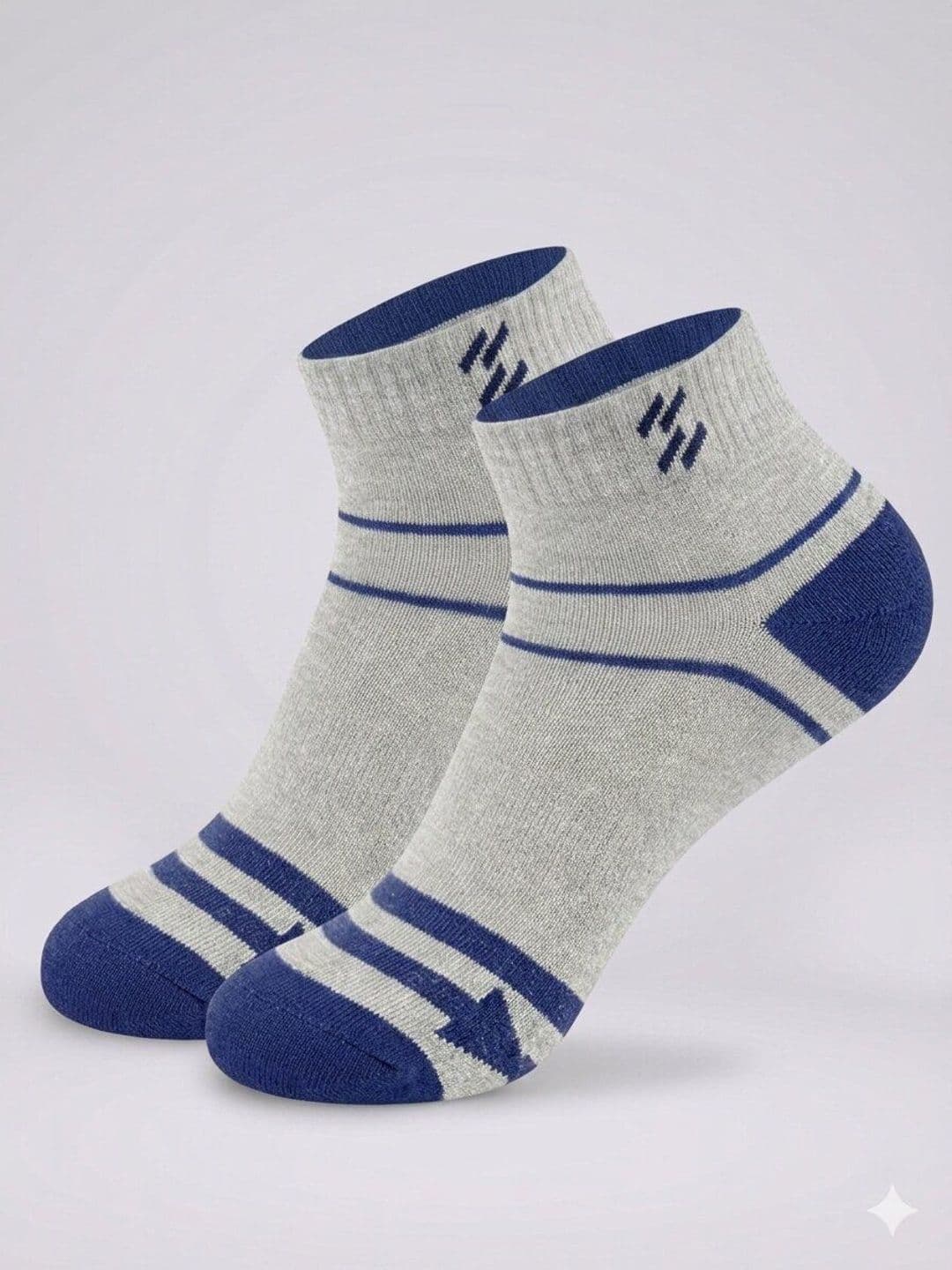 Sloxie Unisex Pack of 5 Cotton Colourblocked Ankle Length Socks thumbnail 5