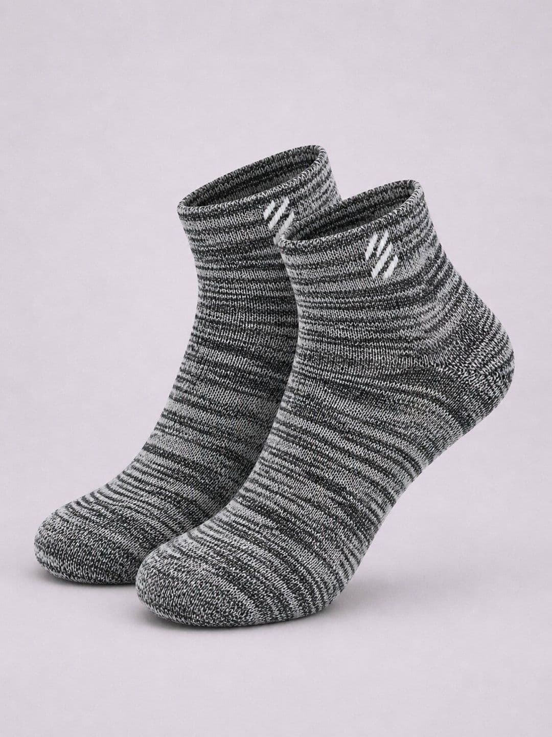 Sloxie Unisex Pack of 5 Cotton Striped Ankle Length Socks thumbnail 2