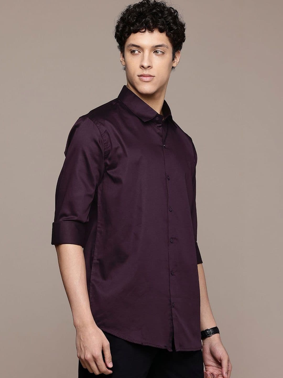 Mast & Harbour Men Slim Fit Casual Shirt thumbnail 6