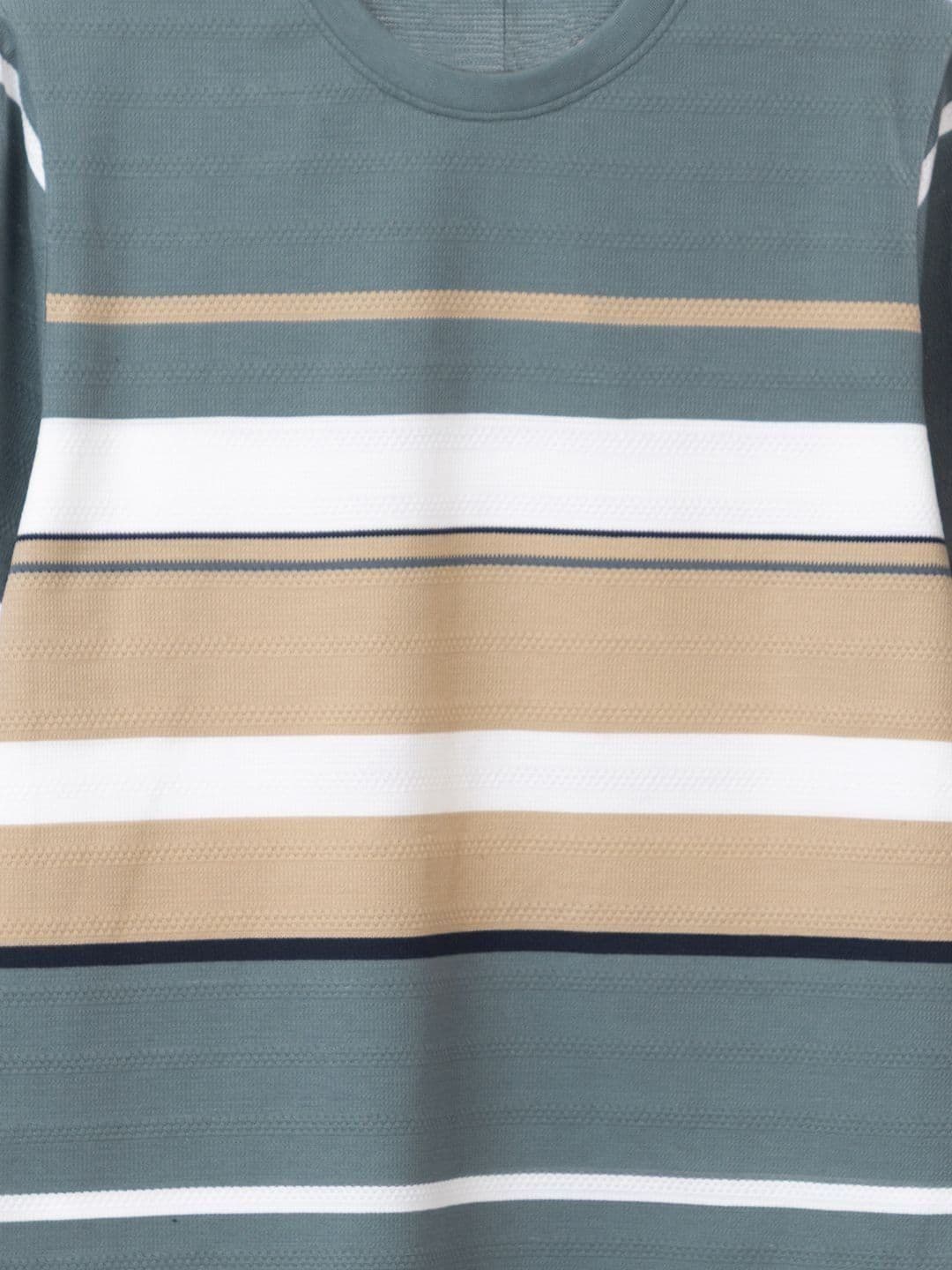 Roadster Mens Striped Crew Neck Tshirts thumbnail 4