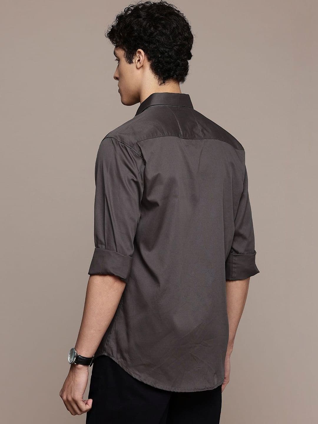 R.Code by The Roadster Life Co. Men Slim Fit Casual Shirt thumbnail 5