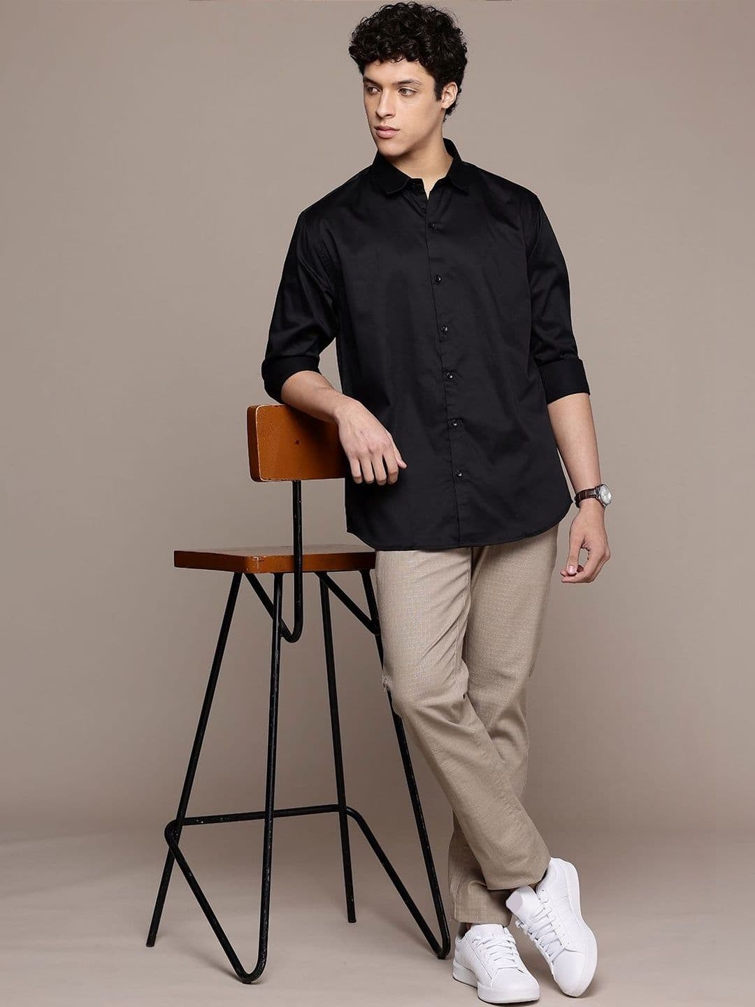 THE BEETEL HOUSE Men Slim Fit Casual Shirt thumbnail 4