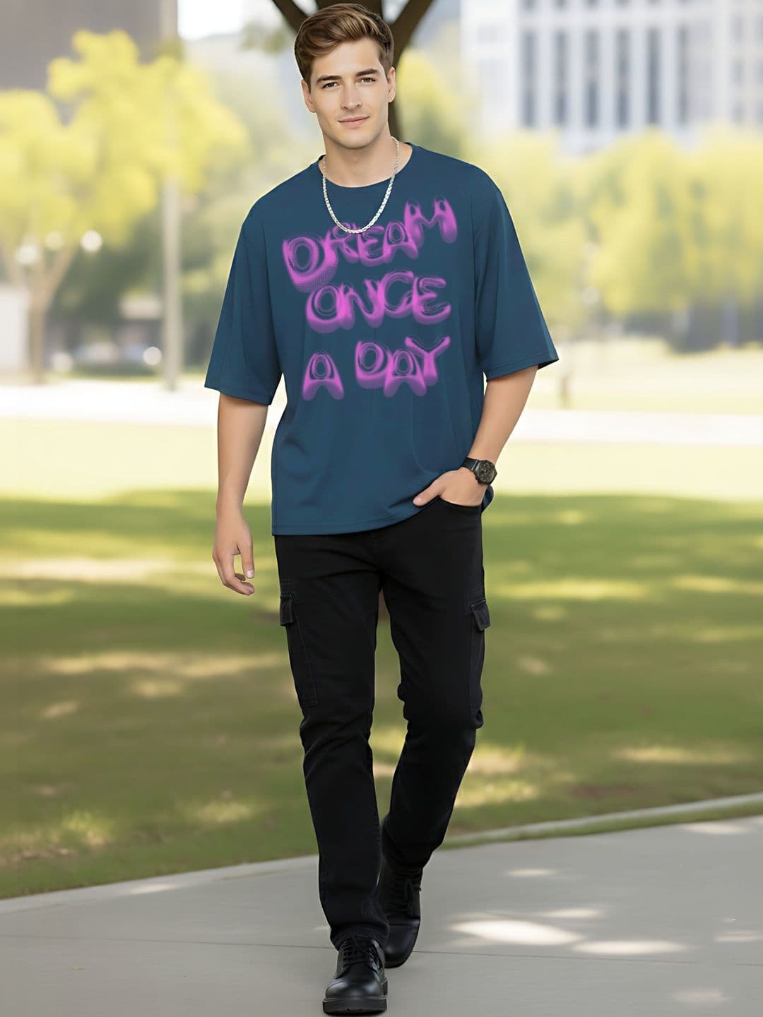 Kook N Keech Men Typography Printed T-shirt thumbnail 4