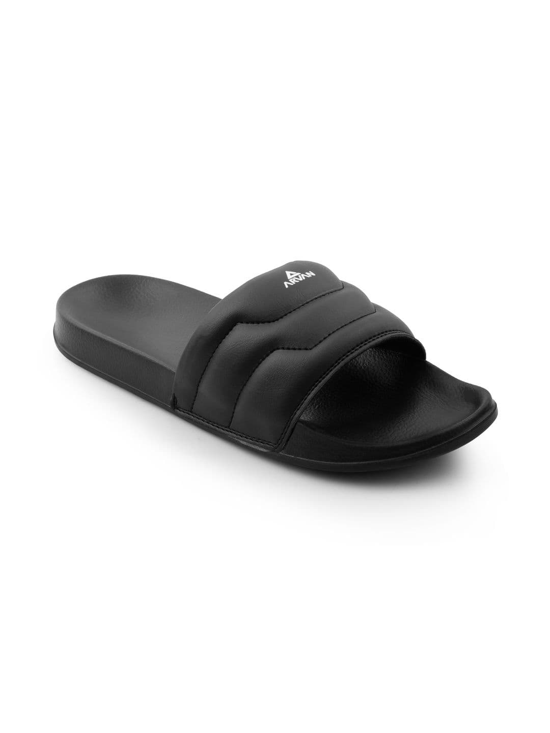 ARVAN Men Brand Logo Printed Sliders thumbnail 5