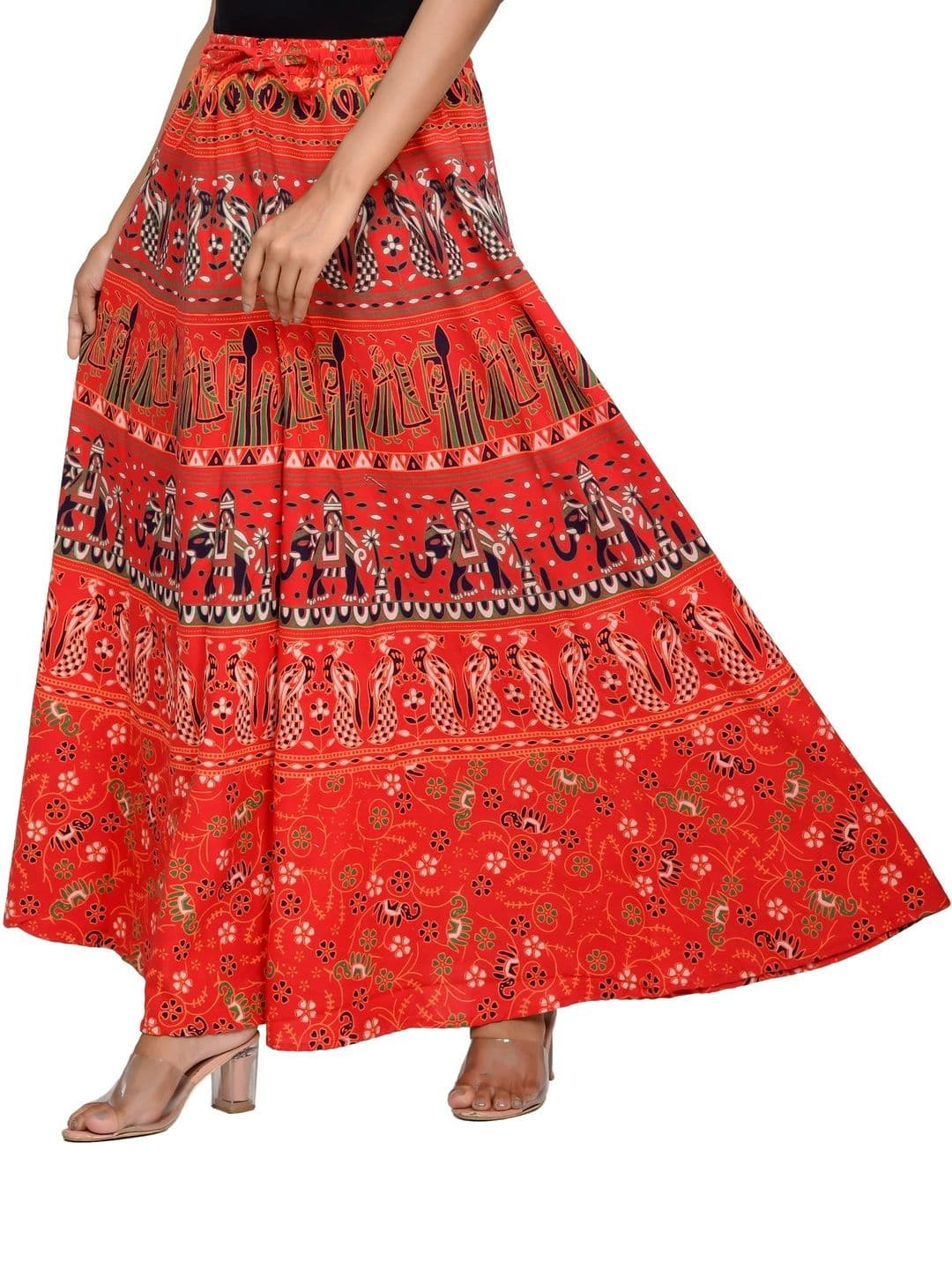 SAMJHI Women Ethnic Motifs Printed Ethnic Palazzos thumbnail 2
