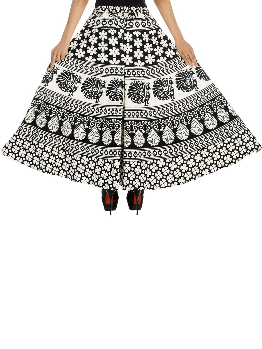 SAMJHI Women Ethnic Motifs Printed Ethnic Palazzos thumbnail 3