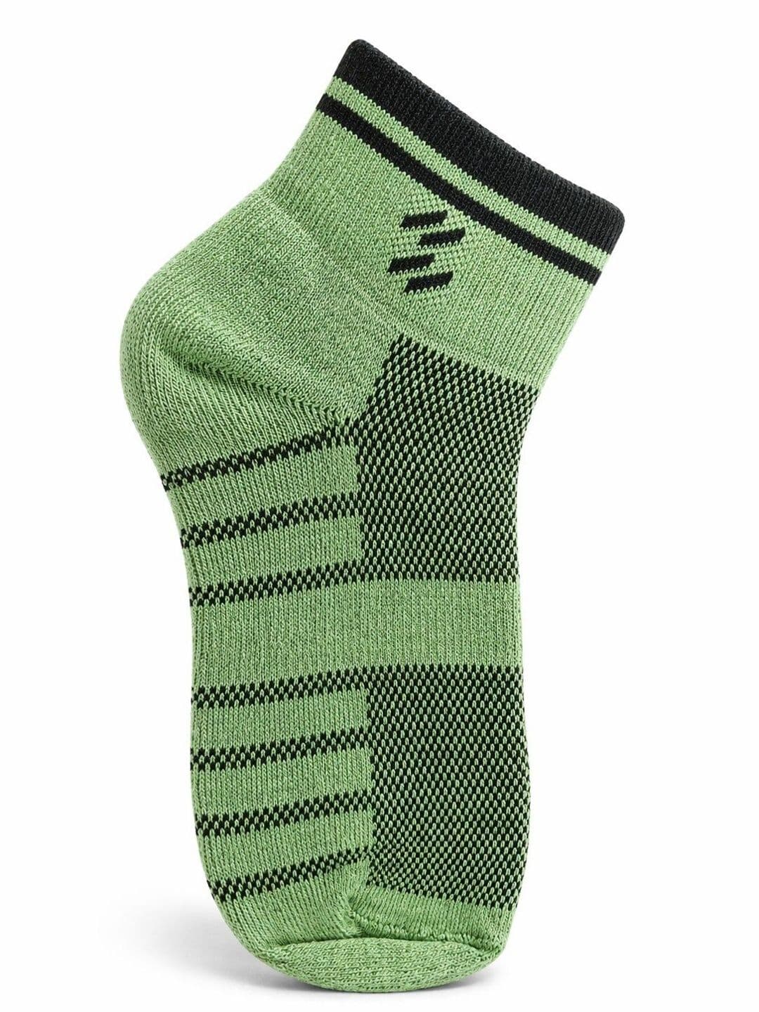 Sloxie Unisex Pack of 5 Cotton Assorted Patterned Ankle Length Socks thumbnail 3