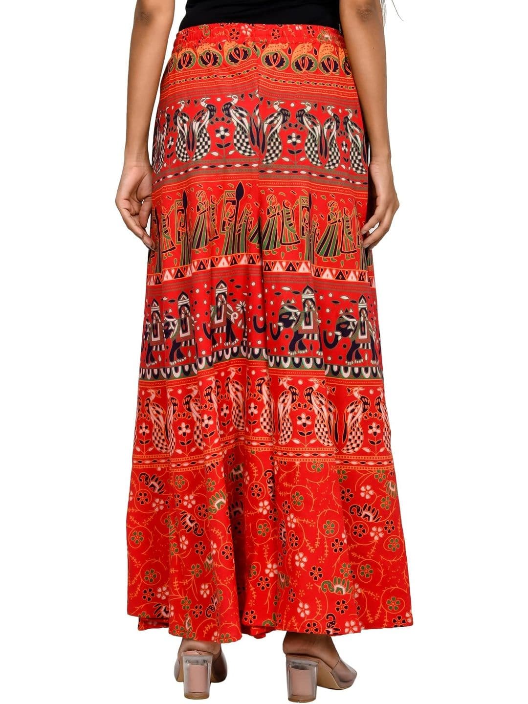 SAMJHI Women Ethnic Motifs Printed Ethnic Palazzos thumbnail 4