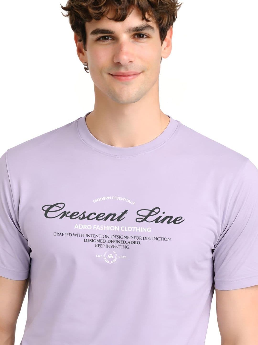 ADRO Men Typography Printed T-shirt thumbnail 6