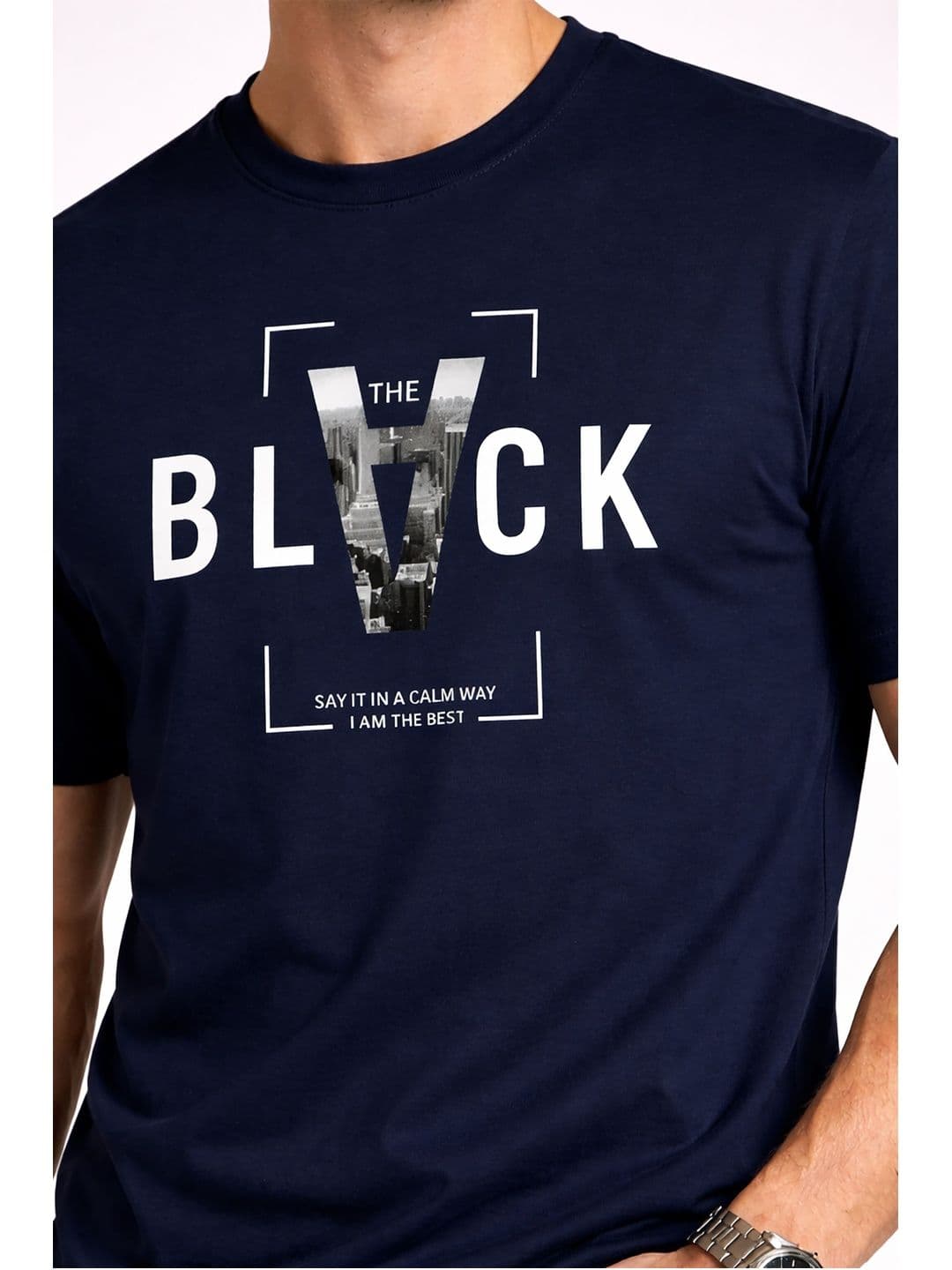 THE BEETEL HOUSE Men Typography Printed T-shirt thumbnail 2