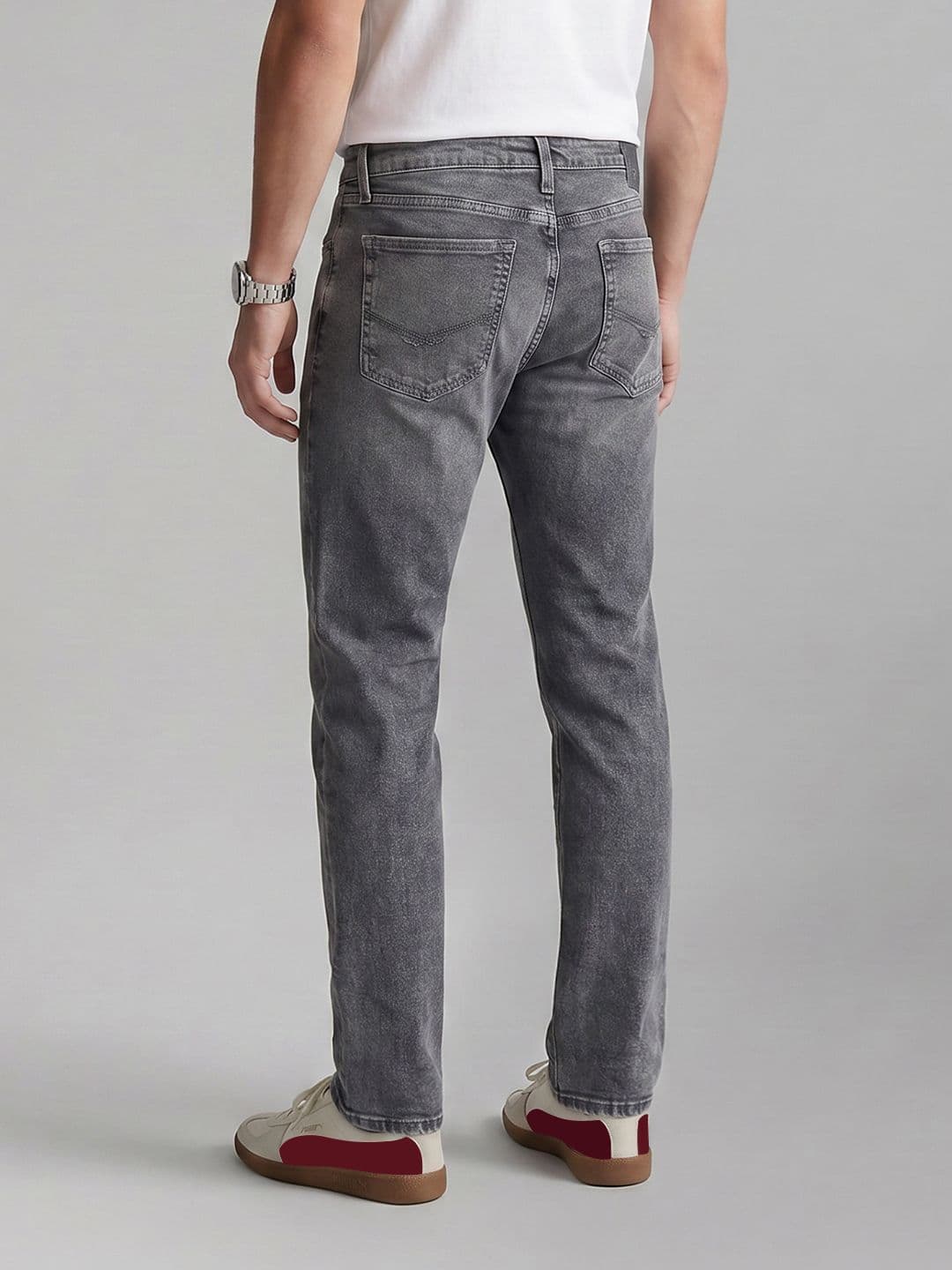 U.S. Polo Assn. Denim Co. Men Brandon Slim Tapered Fit Stretchable Jeans thumbnail 2