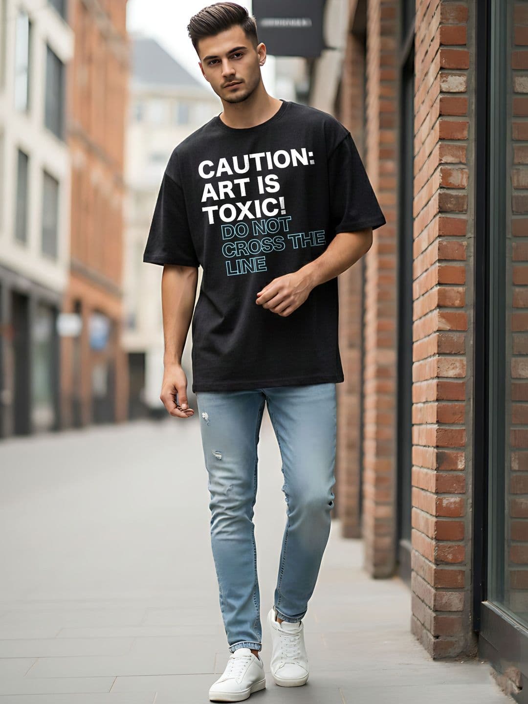 Kook N Keech Men Typography Printed T-shirt thumbnail 4
