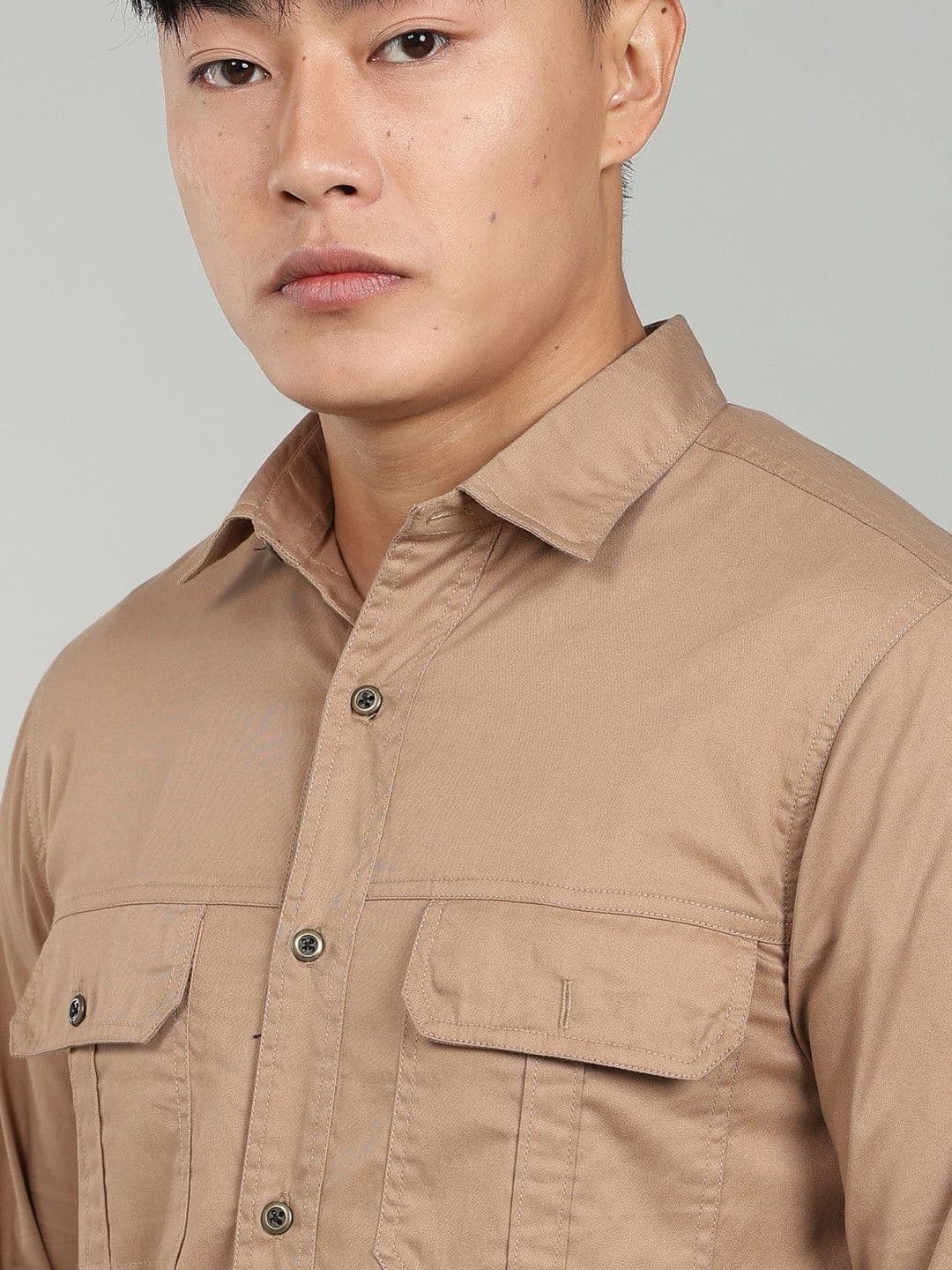 FABRIPPLE Men Classic Casual Shirt thumbnail 3