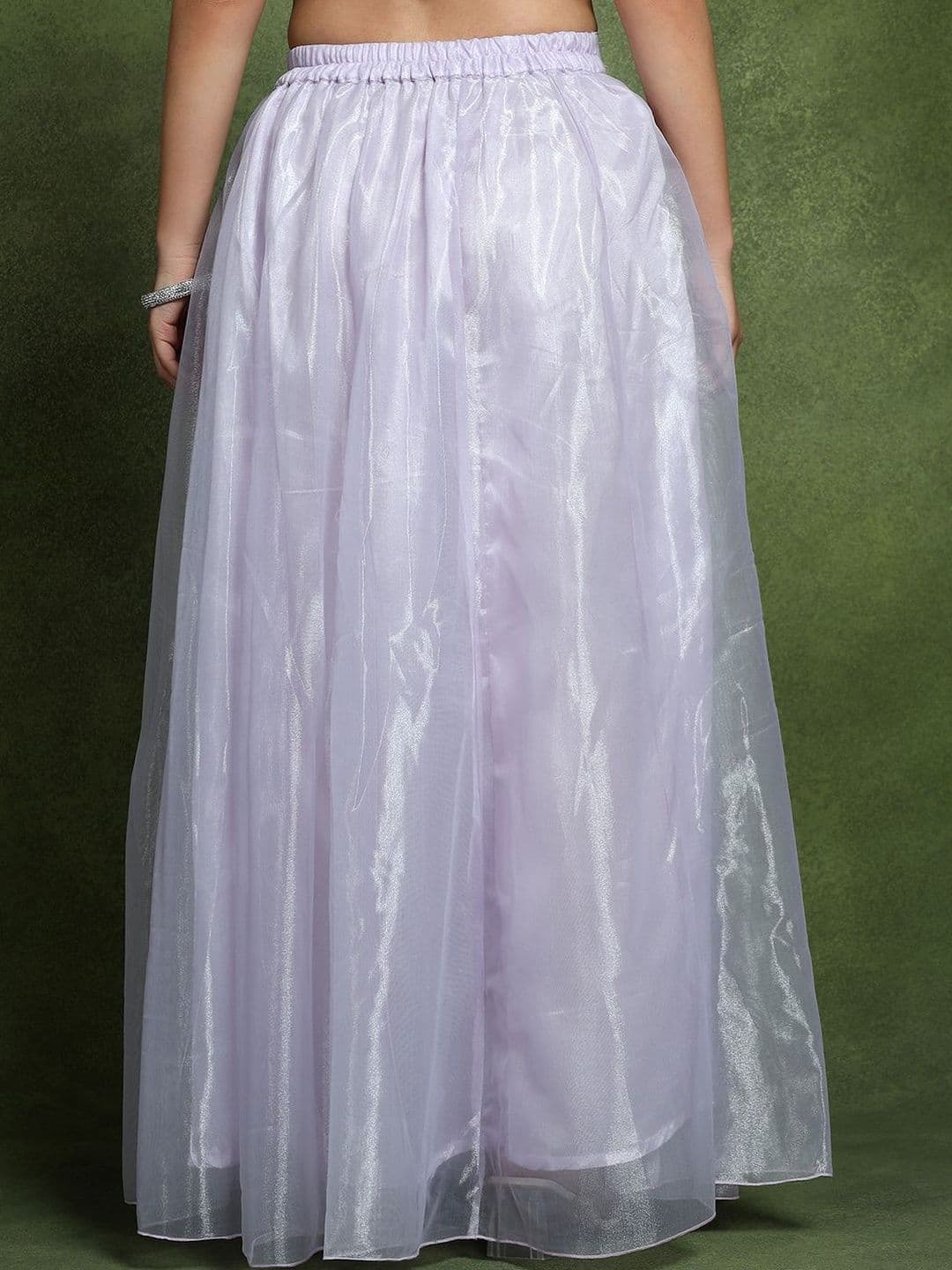 Frolic Rolic Women Chiffon Maxi A-Line Skirt thumbnail 4
