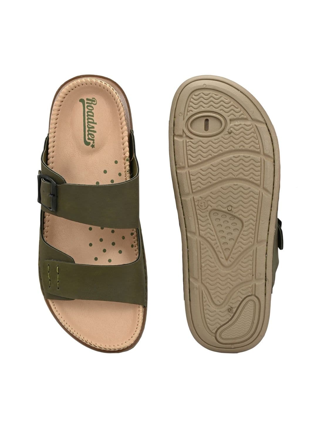 The Roadster Lifestyle Co Men Slip-On Comfort Sandals thumbnail 4