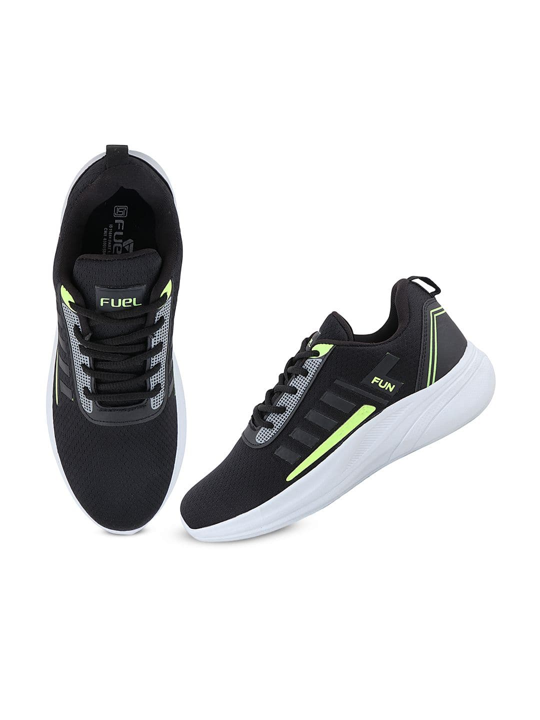 FUEL Men Non-Marking Lace-Ups Running Shoes thumbnail 4