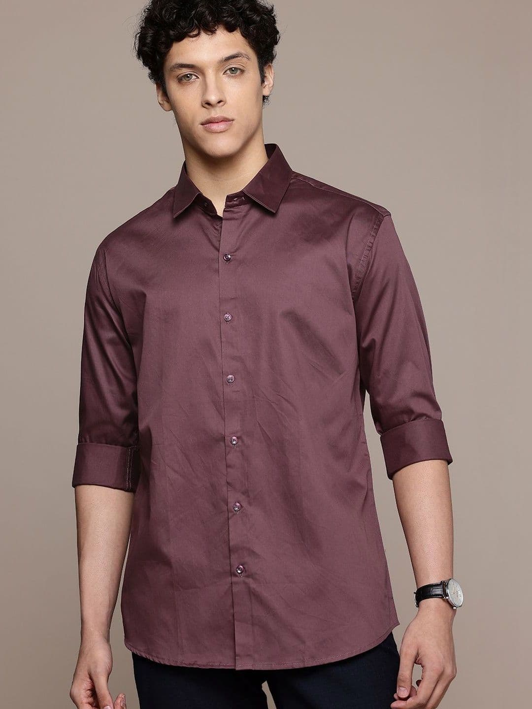 R.Code by The Roadster Life Co. Men Slim Fit Casual Shirt - view 1