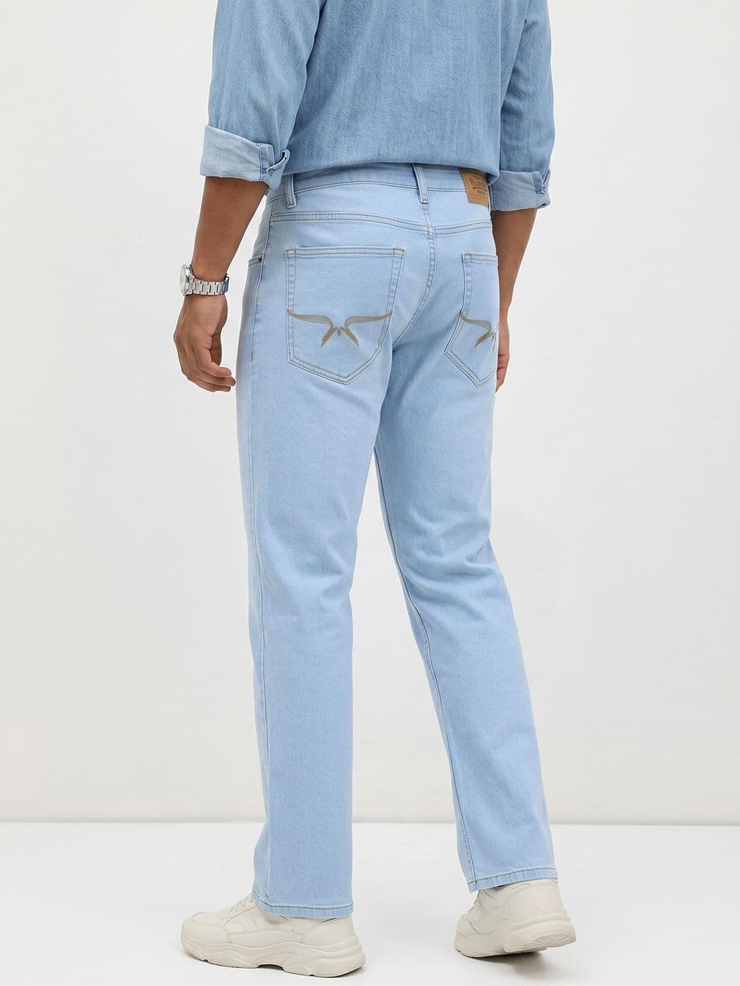 The Roadster Lifestyle Co. Men Regular Stretchable Jeans thumbnail 6
