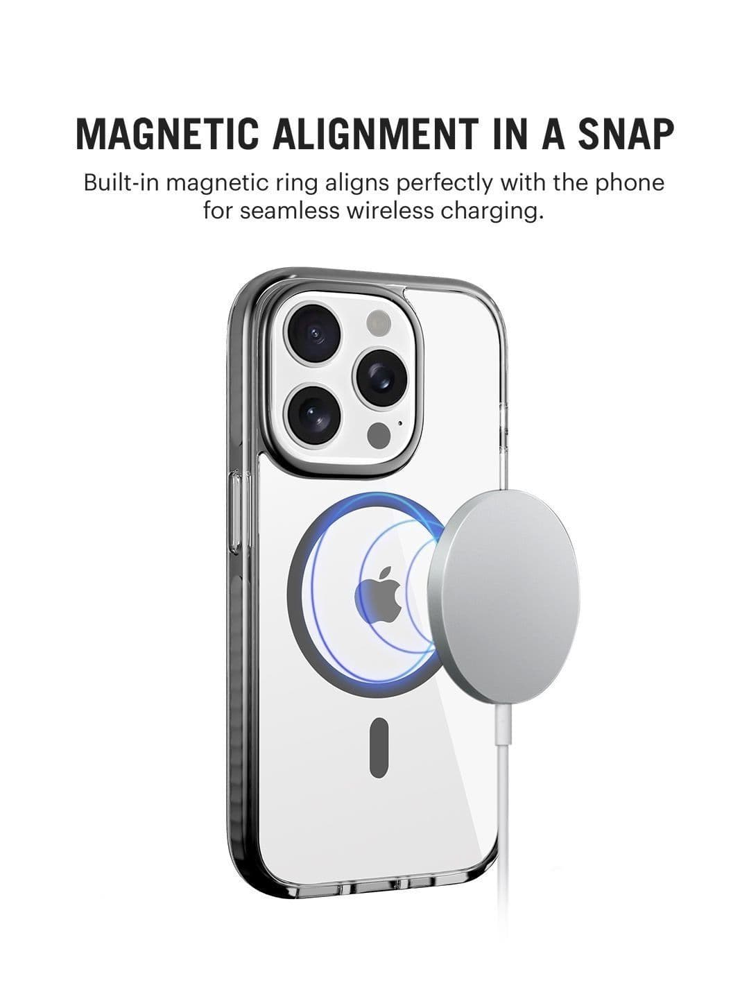 DailyObjects Stride 3.0 Clear MagSafe Phone Case Cover For iPhone 15 Pro Max thumbnail 6