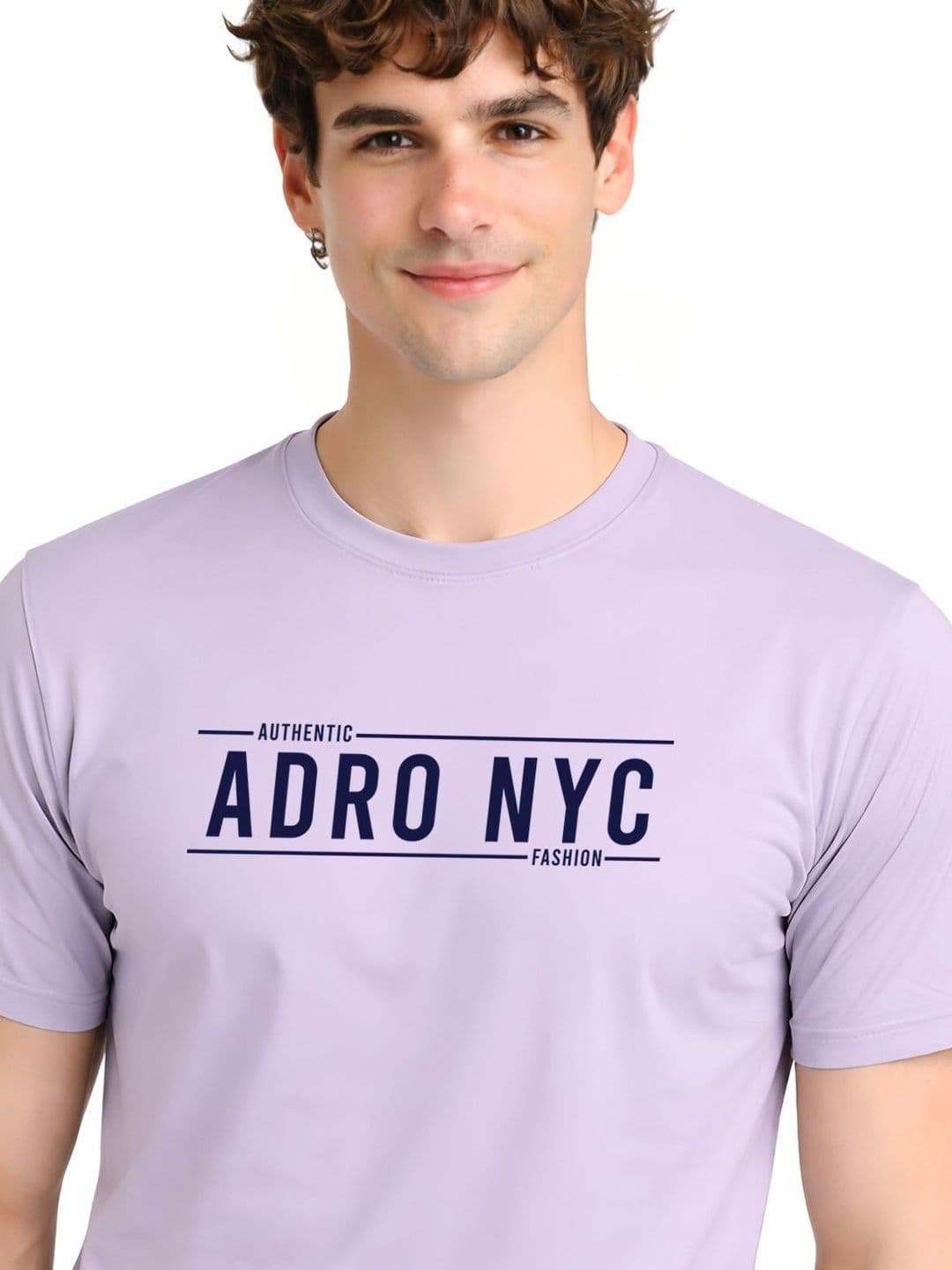 ADRO Men Typography Printed T-shirt thumbnail 3
