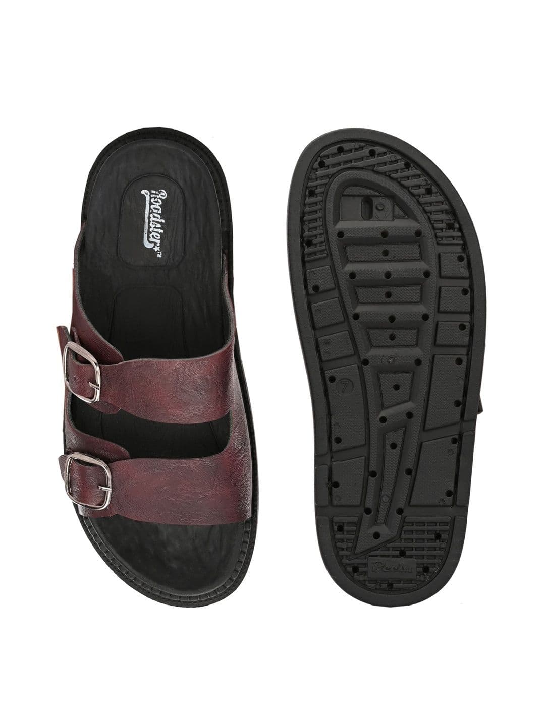 The Roadster Lifestyle Co Men Slip-On Comfort Sandals thumbnail 2