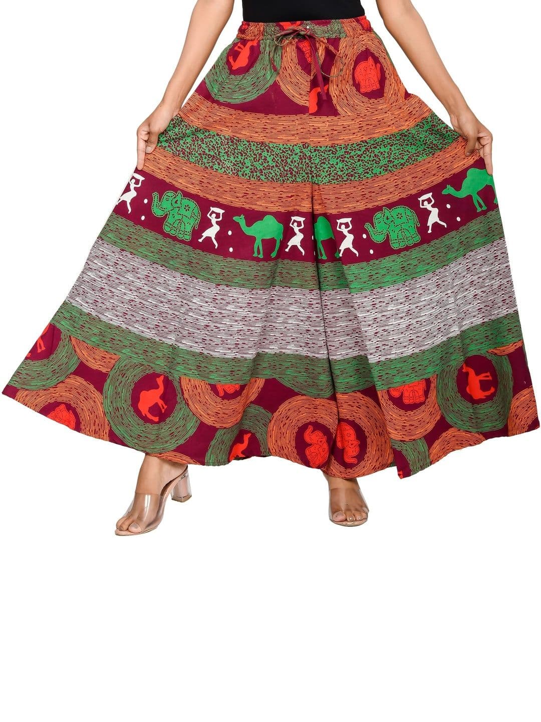 SAMJHI Women Ethnic Motifs Printed Ethnic Palazzos - view 1