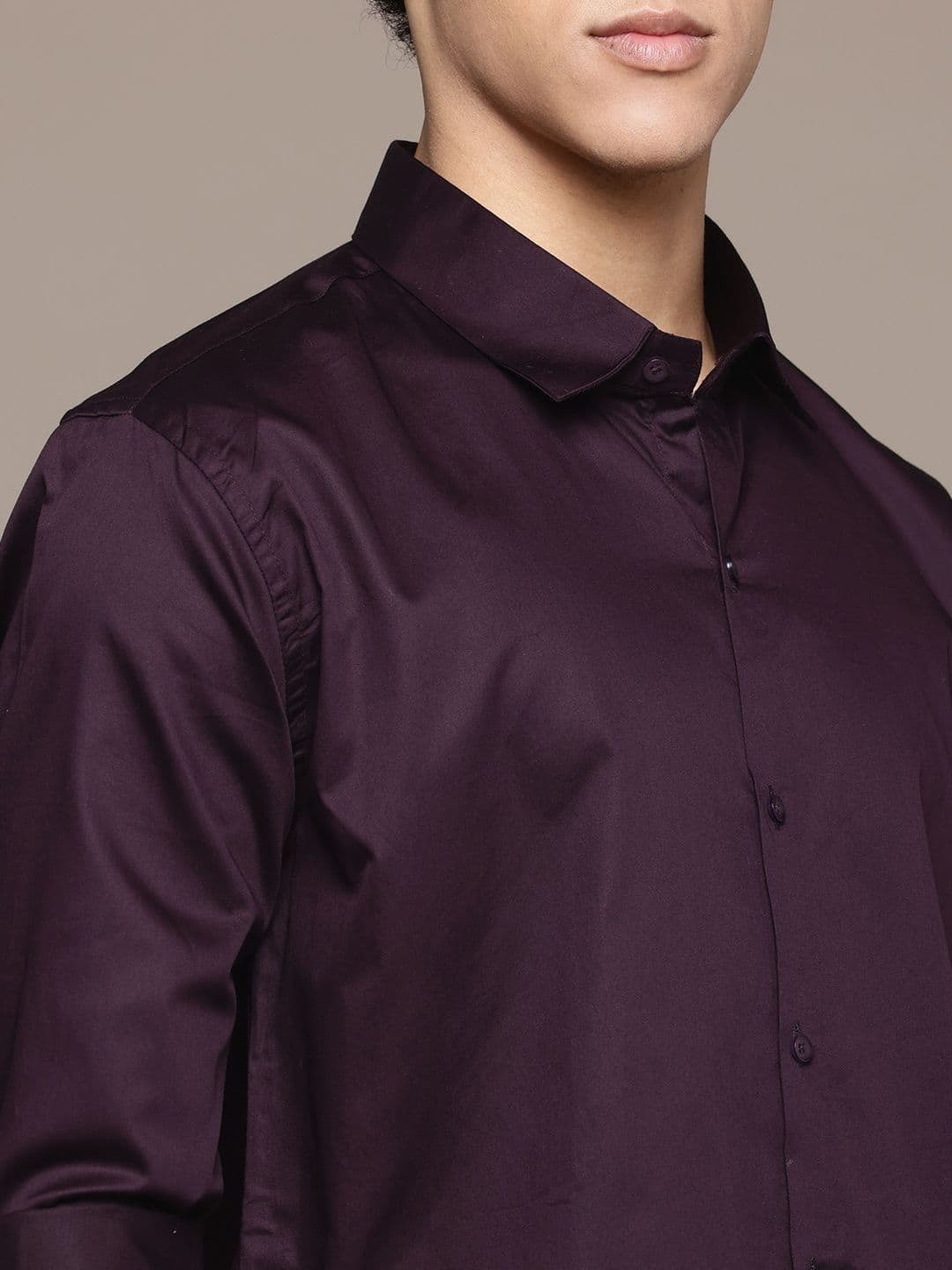 Mast & Harbour Men Slim Fit Casual Shirt thumbnail 2