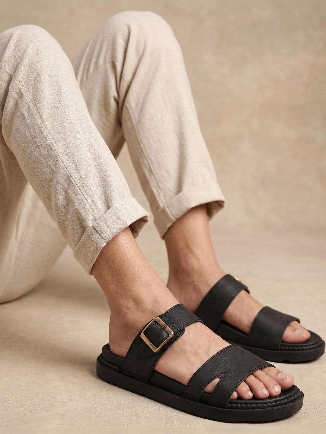 The Roadster Lifestyle Co Men Slip-On Comfort Sandals - view 1