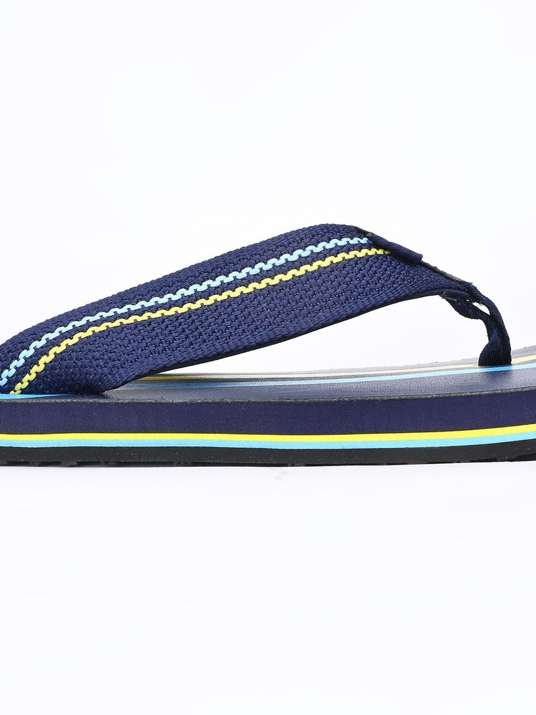 GAS Men GenFlow Navy Yellow FlipFlops thumbnail 2