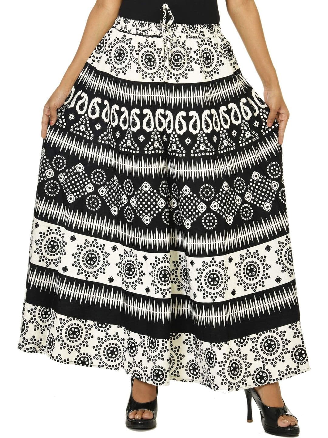 SAMJHI Women Ethnic Motifs Printed Ethnic Palazzos - view 1