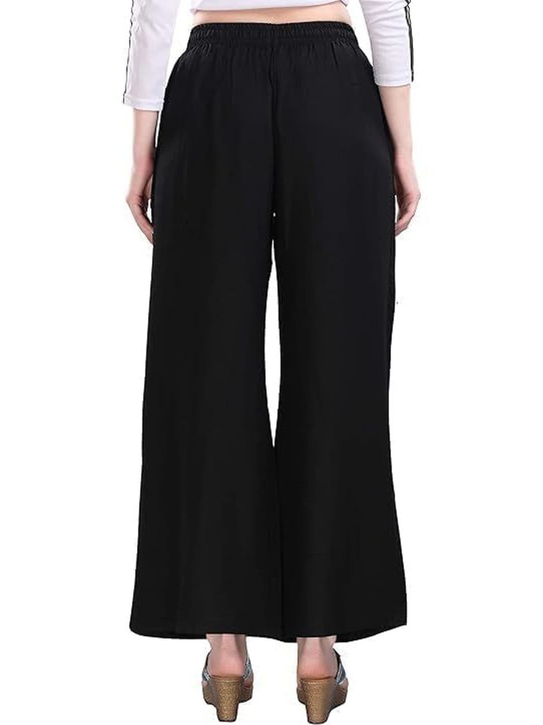 KGFONECLOTH Women Flared Knitted Ethnic Palazzos thumbnail 6