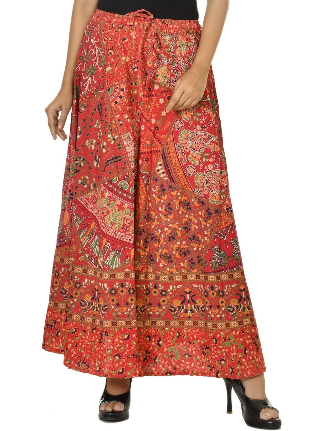 SAMJHI Women Ethnic Motifs Printed Ethnic Palazzos thumbnail 5
