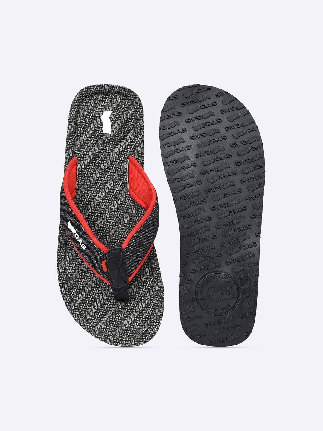 GAS Men  RawWave Red Flipflops thumbnail 2