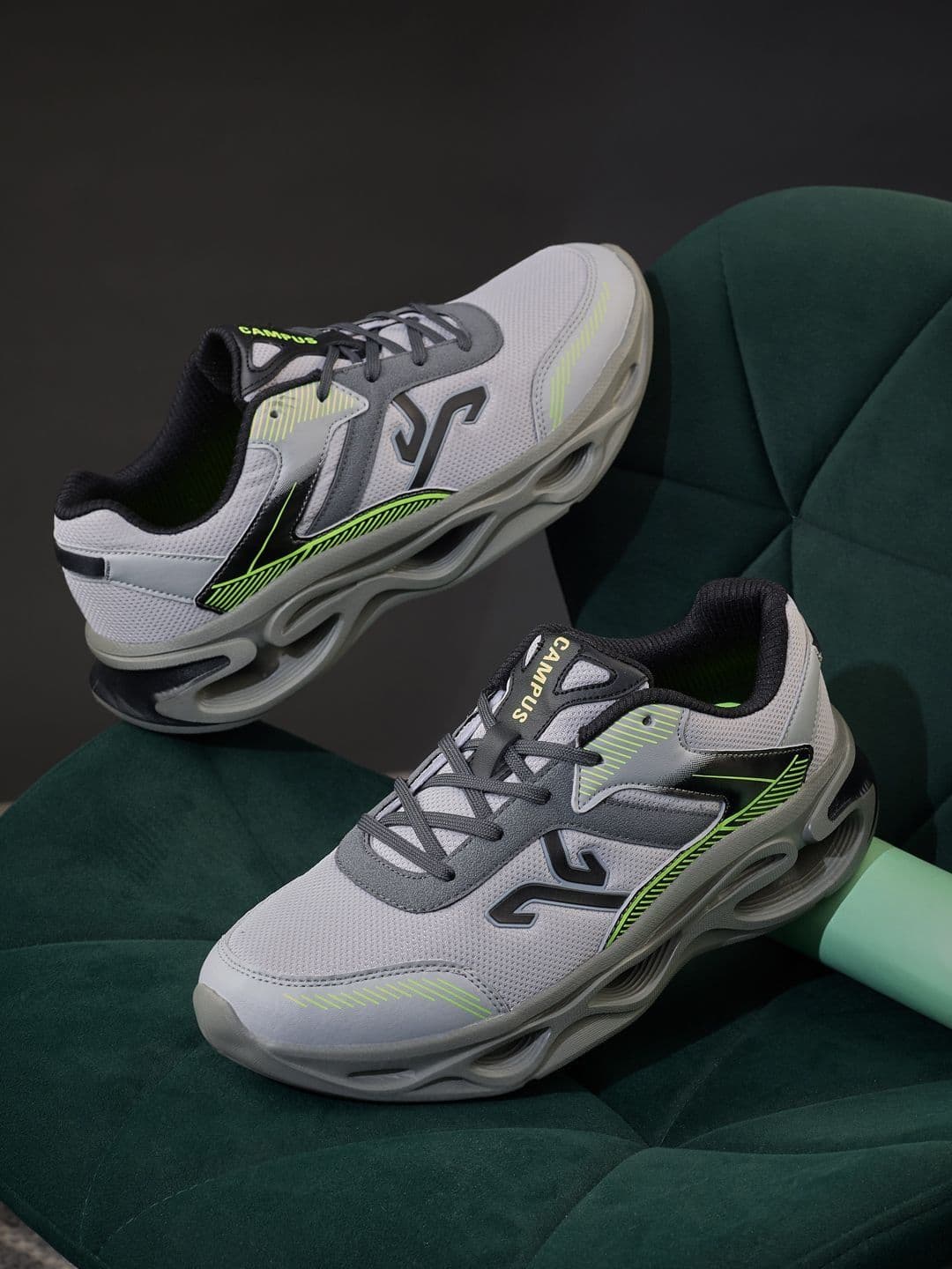 Campus 22G-13442 Men Mesh Running Non-Marking Shoes - view 1