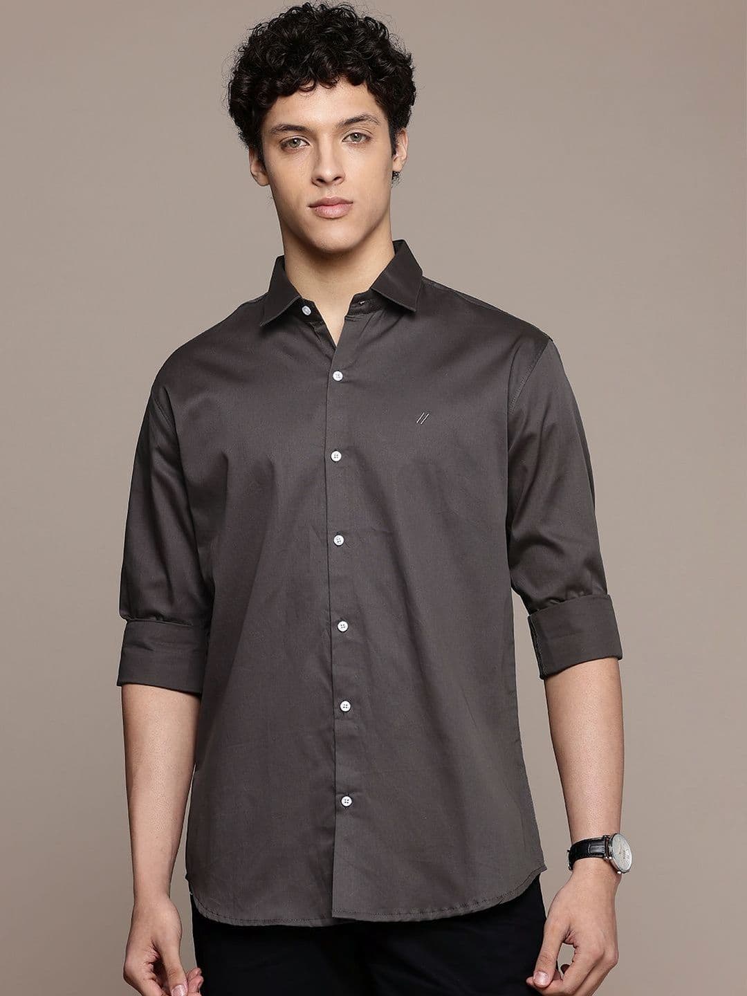 R.Code by The Roadster Life Co. Men Slim Fit Casual Shirt thumbnail 6