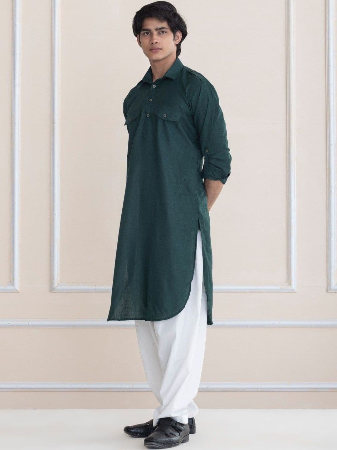 SHROBH Men Kurta thumbnail 4