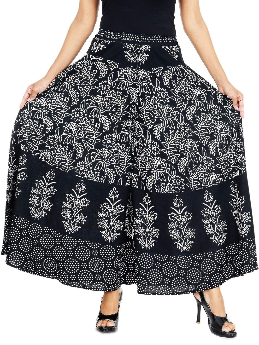 SAMJHI Women Ethnic Motifs Printed Ethnic Palazzos - view 1
