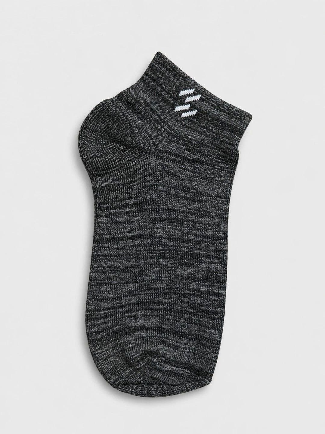 Sloxie Unisex Pack of 5 Cotton Assorted Patterned Ankle Length Socks thumbnail 3