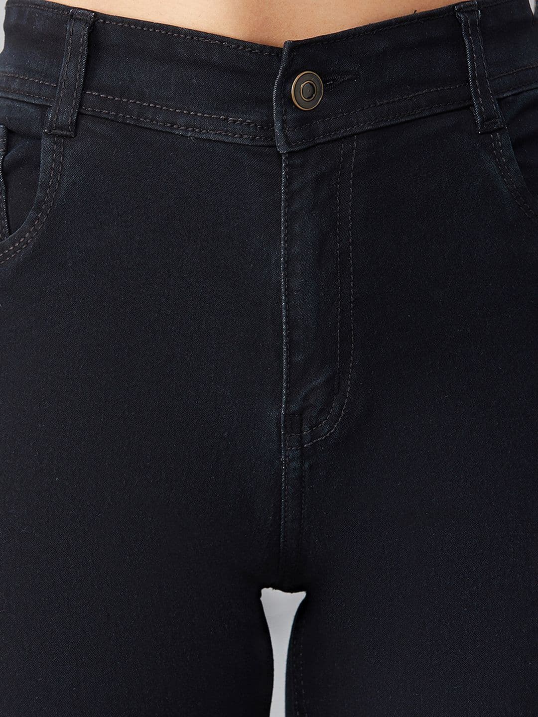 Mast & Harbour Women Slim Fit Regular Length High Rise Denim Jeans thumbnail 5