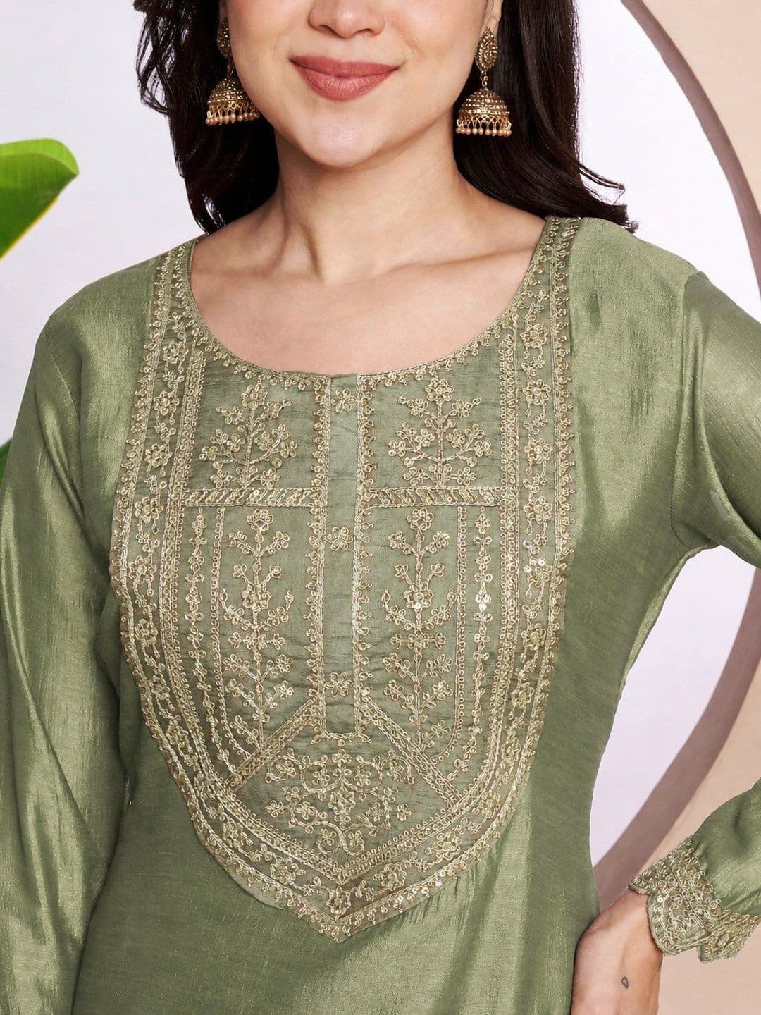 rarethread Women Embellished Kurta thumbnail 3
